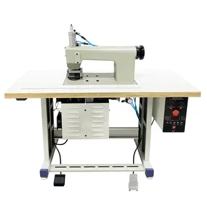 Máquina de Unión ultrasónica neumática de buena calidad, máquina de encaje ultrasónico industrial digital