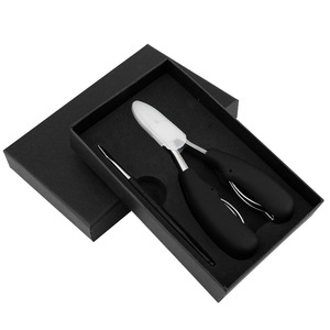 Stainless Steel Cuticle Clippers Set With Nail Cleaner For Pedicure Home Use In Gift Box - Product Image 1