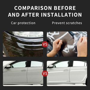 Film de protection de peinture automobile PPF 3 couches auto-réparant anti-rayures sans bulles, transparent brillant ou mat, en TPU carbone, de Corée - Product Image 5