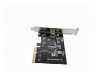 Carte PCIe USB 3.2 Gen 2x2 Type-C à 1 Port, Carte d'Extension PCIe4X vers USB3.2 Gen2*2 20G, Port USB C 20 Gbps