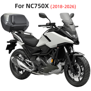 Maleta Superior de Gran Capacidad de 50L con Portaequipajes Trasero, Caja de Almacenamiento de Equipaje Resistente, Sin Perforaciones, Compatible con la Motocicleta <span class=keywords><strong>Honda</strong></span> <span class=keywords><strong>NC750X</strong></span> DCT - Product Image 6