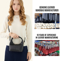 Bolsos de Cuero Personalizados de Fábrica, Bolso Cruzado de Cuero Genuino para Mujer, Bolsos de Alta Calidad