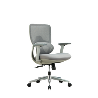 Chaise de bureau ergonomique en maille avec angle de siège réglable, chaise pivotante pour ordinateur, pour un soutien ergonomique personnalisable