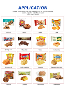 Hannpro sản phẩm thực phẩm máy đóng gói <span class=keywords><strong>Burger</strong></span> Hamburger cắt lát bánh mì nướng pita Croissant bánh mì nướng bánh mì máy đóng gói - Product Image 4