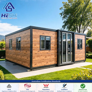 AU Standards 40Ft 20Ft Prefab Expandable <b>Container</b> House 1 2 3 4 5 Bedroom Luxury Bathroom Modular Home Cabin - Product Image 1