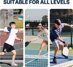 ターゲットネット付きのPickleball Practice Rebounder Board、精度とスキルのための2 in 1 Pickleballsトレーニング機器 - Product Image 6