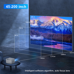 Nhà máy nóng bán rigal M1 chiếu ánh sáng ban ngày sử dụng đặc biệt điện thoại trẻ em chiếu Android thông minh 4k kín máy chiếu cho cuộc họp - Product Image 4