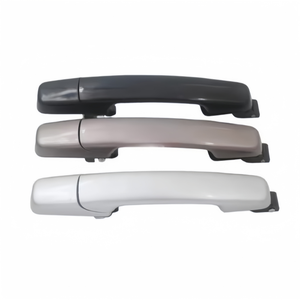 Poignée de <span class=keywords><strong>porte</strong></span> extérieure, poignée de <span class=keywords><strong>porte</strong></span> extérieure compatible avec Changan Grand Van Turismo Chana M80, remplacement noir, pièces de voiture avant et arrière - Product Image 1