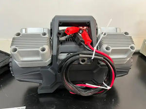 भारी शुल्क 350l केस कंप्रेसर डबल सिलेंडर 200psi टायर इंफ्लेवेटर भारी ड्यूटी एयर कंप्रेसर 12/24v डिजिटल टायर ट्रक - Product Image 3