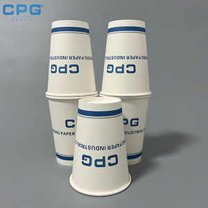 แก้วกระดาษแบบมีลอนขนาด 16 ออนซ์ ปลอดสาร BPA ทนความร้อน พิมพ์โลโก้ตามสั่ง สำหรับบริการจัดส่งอาหาร - Product Image 1