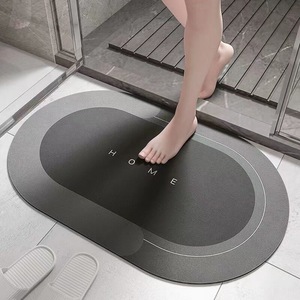 <span class=keywords><strong>Tapis</strong></span> de Bain en Terre de Diatomée Antidérapants Super Absorbants à Séchage Rapide pour Salle de Bain - Product Image 1