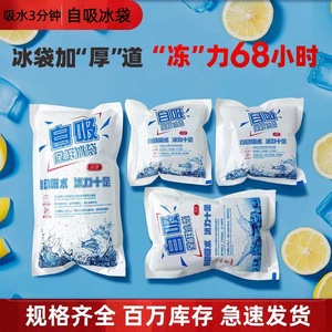 Sac de glace auto-absorbant Ice Bear pour la conservation des aliments en chaîne du froid, idéal pour le fret aérien et les plats à emporter - Product Image 2