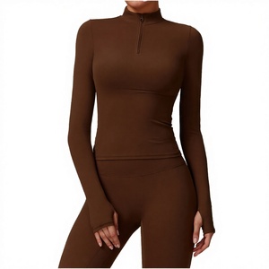 Camiseta Deportiva de Compresión de Manga Larga para Mujer, Suave, Cómoda, Ligera, Transpirable, Ajustada, de Secado Rápido y Sin Costuras - Product Image 3