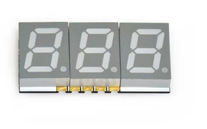 Bề mặt gắn kết SMD 7 đoạn dẫn hiển thị 0.39 inch 3 chữ số trắng cho điều khiển công nghiệp - Product Image 5