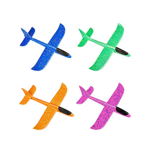 Foam Hand Thrown Gliding Airplane Model Random Color Outdoor Toy For Kids 8 To 13 Years - Product Image 5