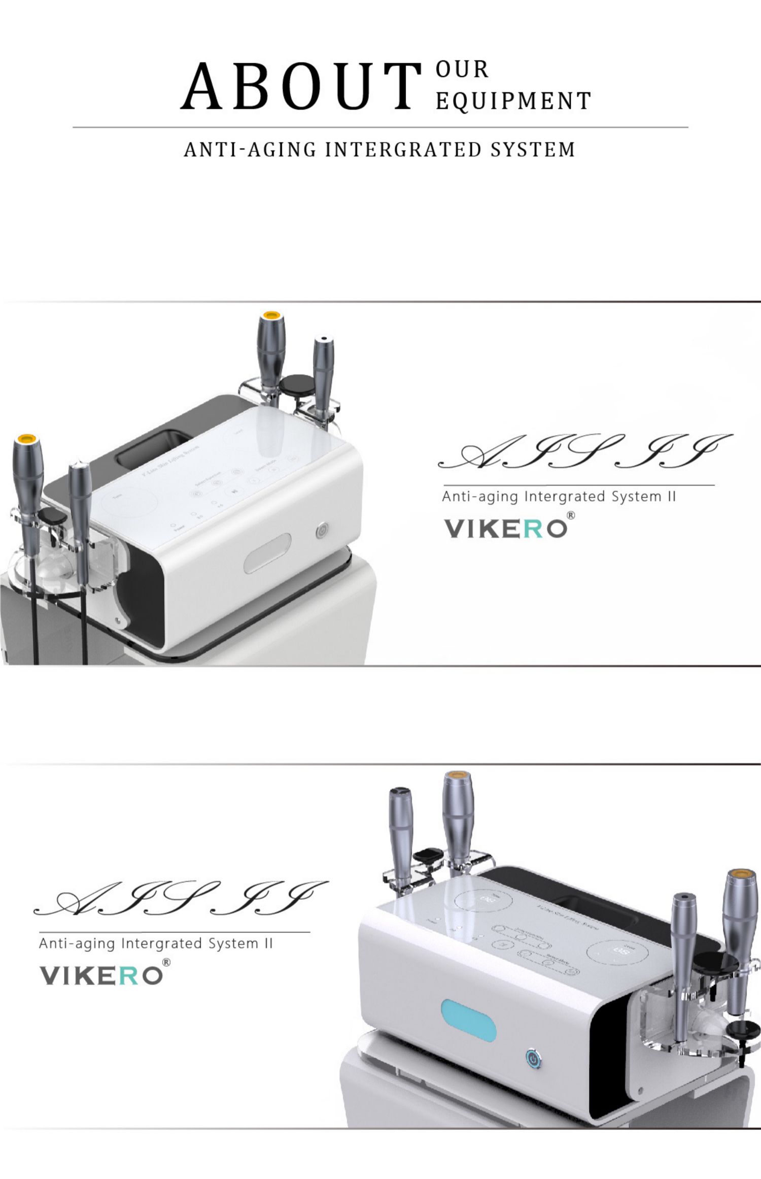 2022 Dụng cụ quản lý chống lão hóa nhiều lớp vikero Hàn Quốc Dụng cụ làm săn chắc da mặt thông minh AIS