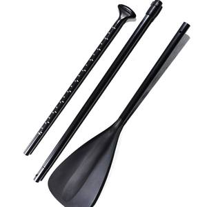 Pagaie de canoë ultralégère en aluminium 170-220 cm, verrouillage rapide, portable, pour lacs, rivières, stand up paddleboarding - Product Image 2