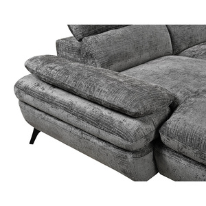 Encuentra Sillones Similares de Fábrica OEM, Populares, de 2 Plazas, con Reposacabezas Ajustable, Muebles de Sala de Estar, Sofá en Forma de L con Almacenamiento - Product Image 6