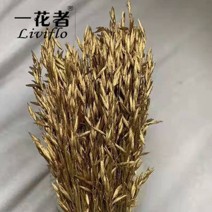 2022ปีใหม่เก็บรักษาไว้ดอกไม้ทองสไตล์ที่มีคุณภาพดีทองดอกไม้แห้งสำหรับตกแต่งบ้าน - Product Image 3