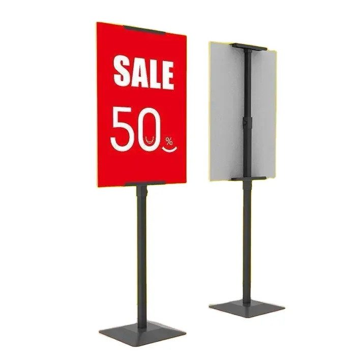 Factory Custom A Frame Display Stands Hand Carried Sign Portable Outdoor Advertising Poster Stand PVC Foam Sheet