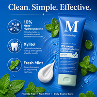 Dentifrice Nano-Hydroxyapatite Sans Fluorure Saveur Menthe avec Xylitol Réparation Émail Soin Dents Sensibles – Meilleure Vente E-commerce