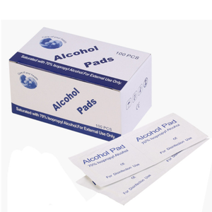 Toallitas Desinfectantes con <span class=keywords><strong>Alcohol</strong></span> Envueltas Individualmente, Hisopos Estériles con <span class=keywords><strong>Alcohol</strong></span> Isopropílico al 70% para Uso Externo Únicamente - Product Image 2