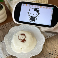 Impresora Plana de Inyección de Tinta para Alimentos y Café, Automática, Nueva, con Pantalla Abatible, 600 DPI, Tinta Comestible, Portátil, Wi-Fi