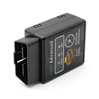 Interfaz V1.5 HH Elm327, escáner automático OBD2 OBDII, funciona en iOS y Android, Nueva Versión