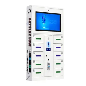 10 Bay Cell Phone Charging Station Lockers Mobile Phone Charging Lockers Kiosk