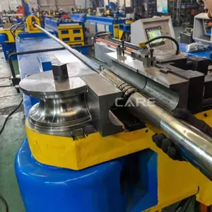 Otomatik 3 "boru mandrel bender paslanmaz çelik dirsek tüp bükme makinesi