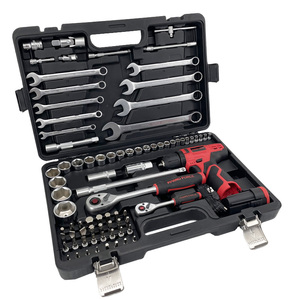 <span class=keywords><strong>84</strong></span> mảnh tự động sửa chữa xe công cụ thiết lập phiên bản tiêu chuẩn phổ Ổ cắm cờ lê Bộ dụng cụ Ratchet Công cụ sử dụng nhà - Product Image 2