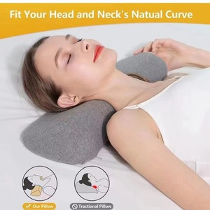 Oreiller cervical en mousse à mémoire de forme, oreiller de lit ergonomique pour dormeurs latéraux, oreiller orthopédique pour le cou - Product Image 2