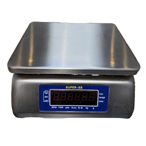 준지 슈퍼-SS 고정밀 IP68 방수 스테인리스 스틸 벤치 스케일 0.1g 정밀도 방습 내식성 해산물 저울 - Product Image 3