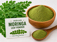 Poudre de feuilles de Moringa de qualité alimentaire, extrait végétal premium, naturellement moulue, extrait par solvant, durée de conservation de 24 mois