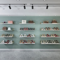 Panier doré mural à chaussures, vente en gros, pièces