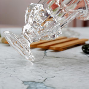 Jarrón de Cristal Transparente de Lujo para Decoración del Hogar, con Base, Estilo Rumano, para Dulces - Product Image 6