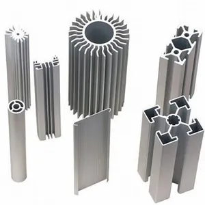 component metal machining parts cnc aluminium parts anodized industrial cnc extrusion aluminum profile