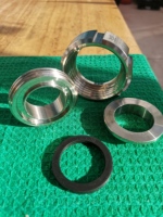 Raccord de tuyauterie sanitaire soudé en acier inoxydable 304/316, bouchon de 42,4 mm, poli miroir intérieur et extérieur