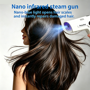 Pistola pulverizadora de micro niebla L / Cuidado capilar dual / Reparación de cabello dañado por permanente y tinte, y cabello encrespado y rizado / Sellado de nutrientes / Hidratación del cuero cabelludo seco - Product Image 1