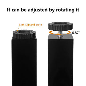 Gambe per Tavolo da Cucina Regolabili Manualmente, Parti di Mobili in Vendita, Gambe in Metallo Antiscivolo per Tavolo da Soggiorno - Product Image 4