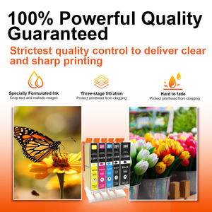 Topjet 280 281 mực pgi280 280xl cli281 281xl cao cấp tương thích màu phun Mực Cartridge cho Canon <span class=keywords><strong>PIXMA</strong></span> ts9120 <span class=keywords><strong>TS6120</strong></span> máy in - Product Image 4