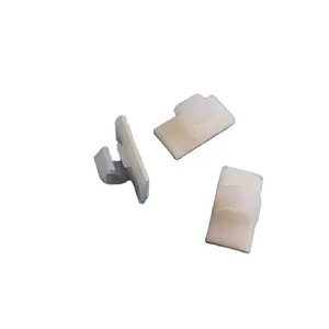 Factory supply WCC-1 Adhesive nylon cable clamp tachograph cable card adhesive wall mount plastic cable clip