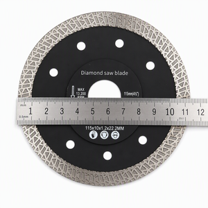 Disque de coupe diamanté à pressage à chaud Ultra Slim K Turbo 115/125 mm pour <span class=keywords><strong>carrelage</strong></span> en grès cérame, bord électroplaqué - Product Image 3