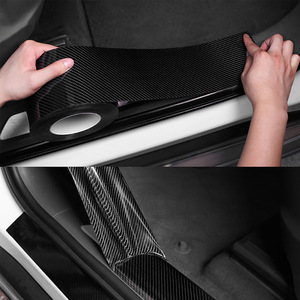 Tira Anticolisión para Puerta <span class=keywords><strong>de</strong></span> Coche, Tira Protectora <span class=keywords><strong>de</strong></span> Umbral, Cintas Adhesivas <span class=keywords><strong>de</strong></span> <span class=keywords><strong>Fibra</strong></span> <span class=keywords><strong>de</strong></span> <span class=keywords><strong>Carbono</strong></span> <span class=keywords><strong>5D</strong></span>, Tiras Protectoras Modificadas, Ancho <span class=keywords><strong>de</strong></span> 10 cm - Product Image 3