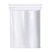 Sacs en plastique transparents refermables avec fermeture éclair, taille personnalisée, en PE, avec logo, pour lait, gelée, chewing-gum