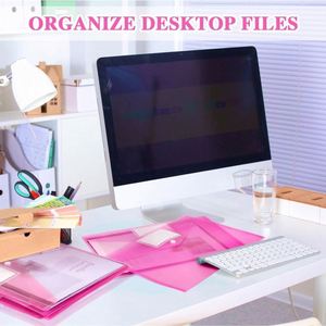 Letter Size A4 Office Supplies Plastic <b>Envelopes</b> Poly <b>Envelope</b> Folder Clear Plastic <b>Envelope</b> Plastic File Folders Organization - Product Image 6