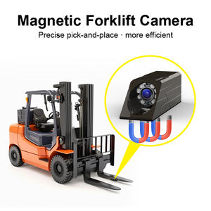 IP67 वाटरप्रूफ 7 इंच आईपीएस डीवीडी मॉनिटर, फोकलिफ्ट के लिए साइड और बैकअप वायरलेस कैमरा, सोलर पावर बैंक कॉर्डलेस स्क्रीन किट - Product Image 5