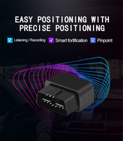 Localisateur d'alarme de véhicule Application gratuite Moniteur vocal Gestion de flotte Obd2 Gps Tracking Device Car With Microphone Obd Ii Gps Tracker