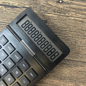 Metal Faced Solar Calculator 10 Digit Dual Power Office Use - Product Image 3