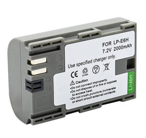 Batterie LP-E6H/LP-E6N per batterie per fotocamere a batteria, batterie per EOS R, <span class=keywords><strong>90D</strong></span>, 60D, 70D, 80D, 5D II, III, IV, 6D, 7D, 7D Mark II, XC10, XC15 - Product Image 3